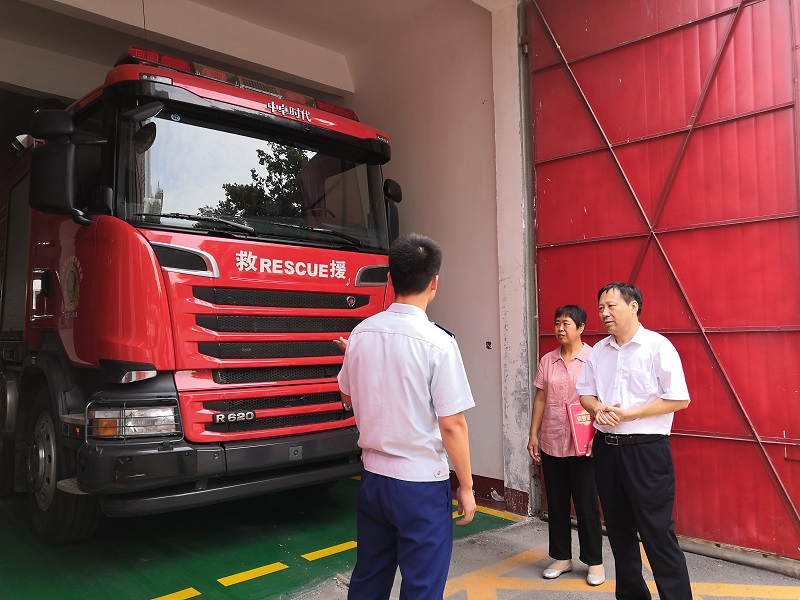 这对“模范夫妇”被聘为济宁消防市中大队首批“消防宣传大使”