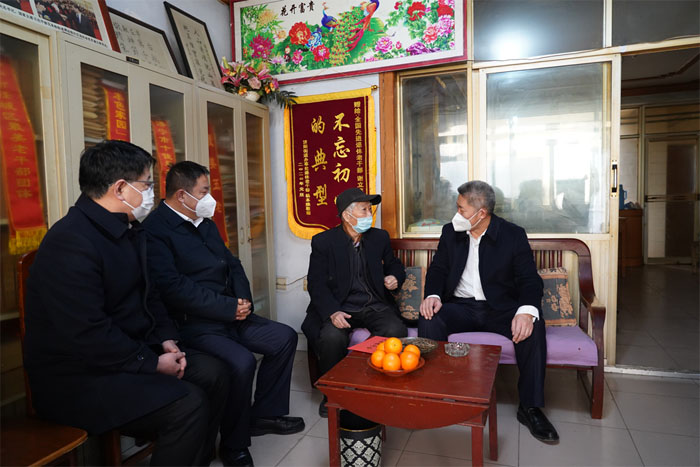 区领导开展春节走访慰问活动